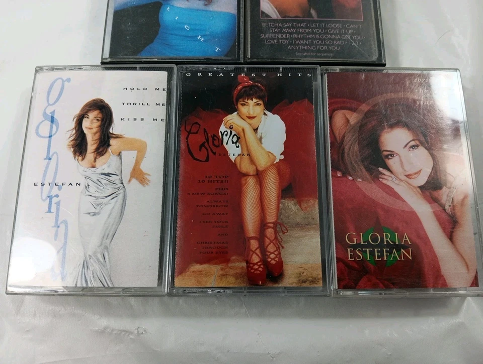 Gloria Estefan Lot of 5 Cassette Tapes Foto 3 de 4