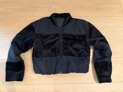 EUC Bitte Kai Rand Black Crop Coat Jacket Womens XS Zip