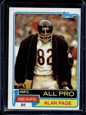 1981 Topps #160 Alan Page