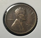 1922  D Strong Reverse lincoln cent Lot 1 VF RB
