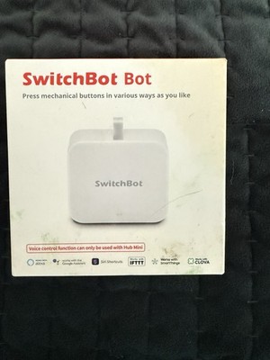 SwitchBot Bot Smart Switch Button Pusher App Bluetooth WHITE NEW in BOX