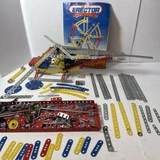 Erector Meccano Parts & Pieces Helicopter - Ferris Wheel The Original Incomplete