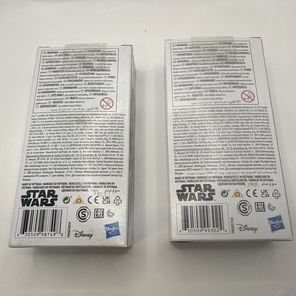 Paquete de figuras de acción de Star Wars (lote de 5), nuevas, 5,5”, Luke, Darth Vader, C-3PO Foto 3 de 4