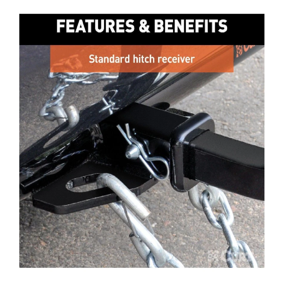 CURT CLASS 2 TRAILER HITCH 123183 FOR 2001-2009 VOLVO S60 / V70 / XC70 Foto 3 de 4