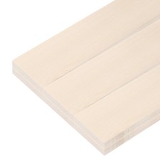 6 bâtons en bois 3/8"x2"x12" pour DIY, cubes rectangulaires