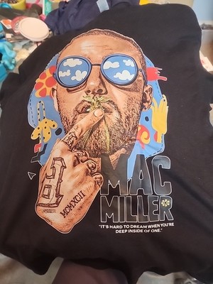  Mac Miller Black Dream T Shirt Gildean Large 