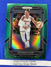 2023 #106 Natasha Cloud WNBA Panini Prizm Basketball Green Prizm Mystics