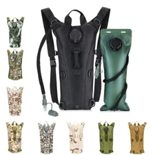 3L Water Bladder Bag Hydration Backpack Pack Hiking Camping Cycling Outdoor USA