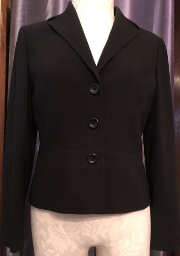 Ann Taylor Woman’s Black Blazer 6P - Picture 5 of 7