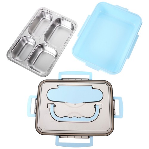 Thermal Lunch Box Child Stainless Steel Container Portable Boxes