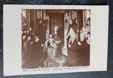 vtg art postcard Memling Vierge de Jacques Floreins Louvre unposted