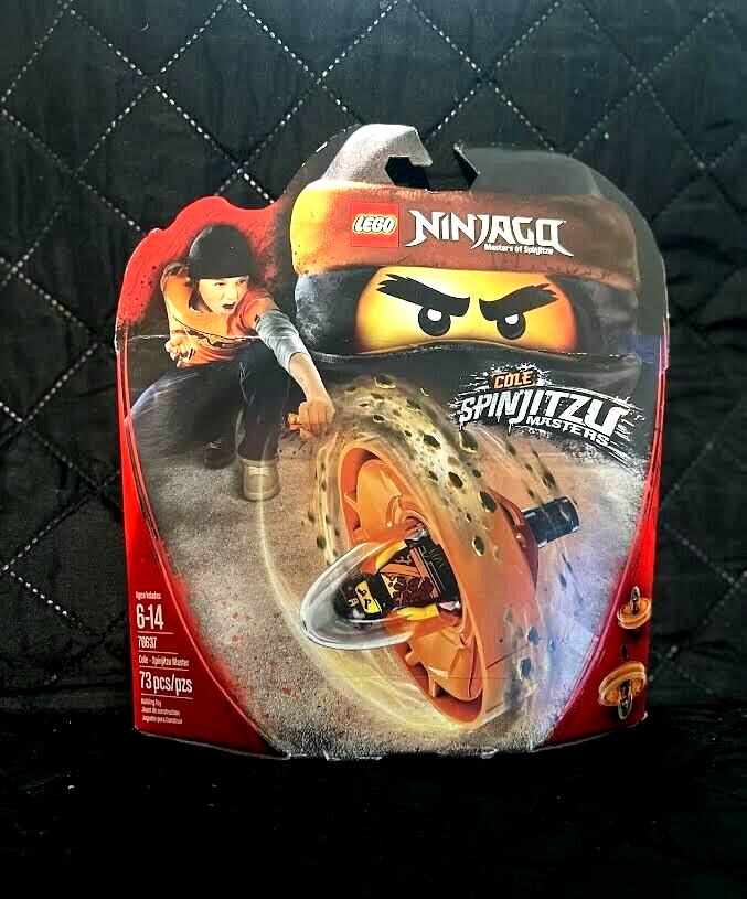LEGO Ninjago COLE Spinjitzu Masters 70637 New Sealed Retired Set