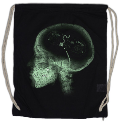 Gamer Brain Turnbeutel Computer Scientist Gaming Games Fun Geek Nerd