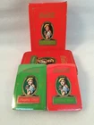 Vintage Coca Cola Playing Cards Red & Green in Hinged Tin Box