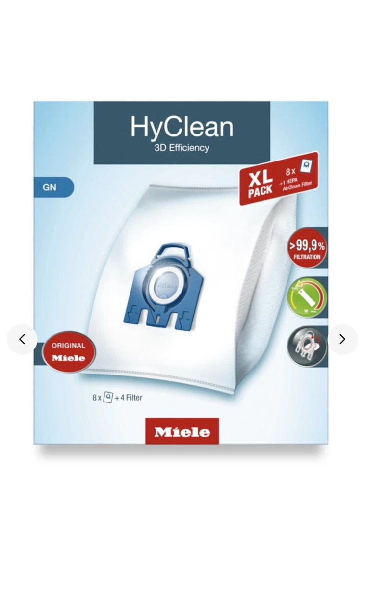 Miele hyclean 3d outlet efficiency hoover bags