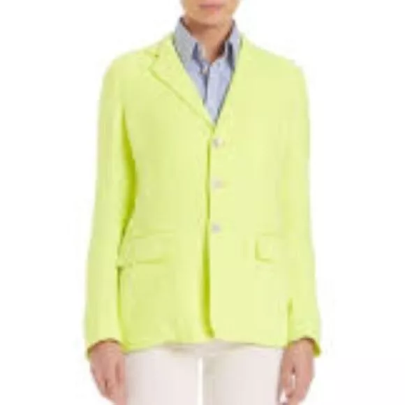 Neon yellow best sale blazer