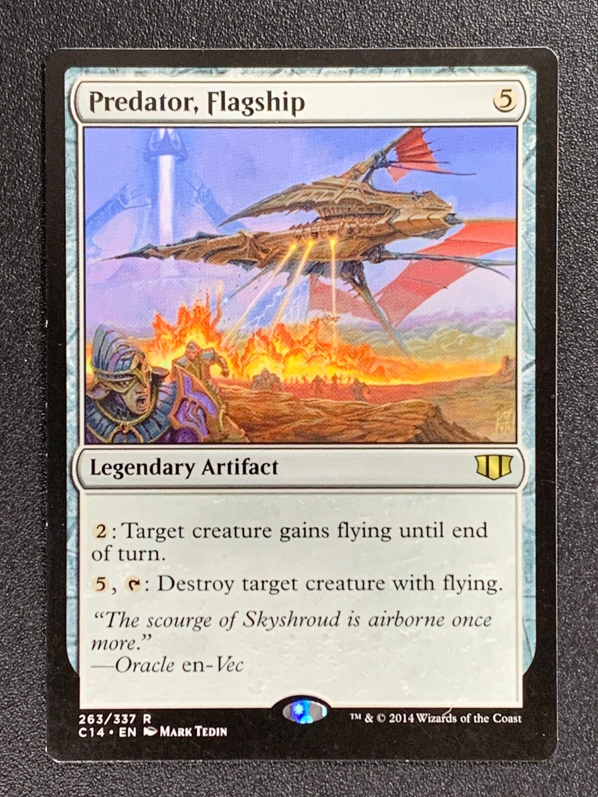 Predator Flagship 263/337 Rare Commander  Magic MTG Card 2014 NonFoil