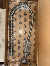 TS Brass B-0113 Pre-Rinse Assembly with Spring Action (Gooseneck Only), No Valve