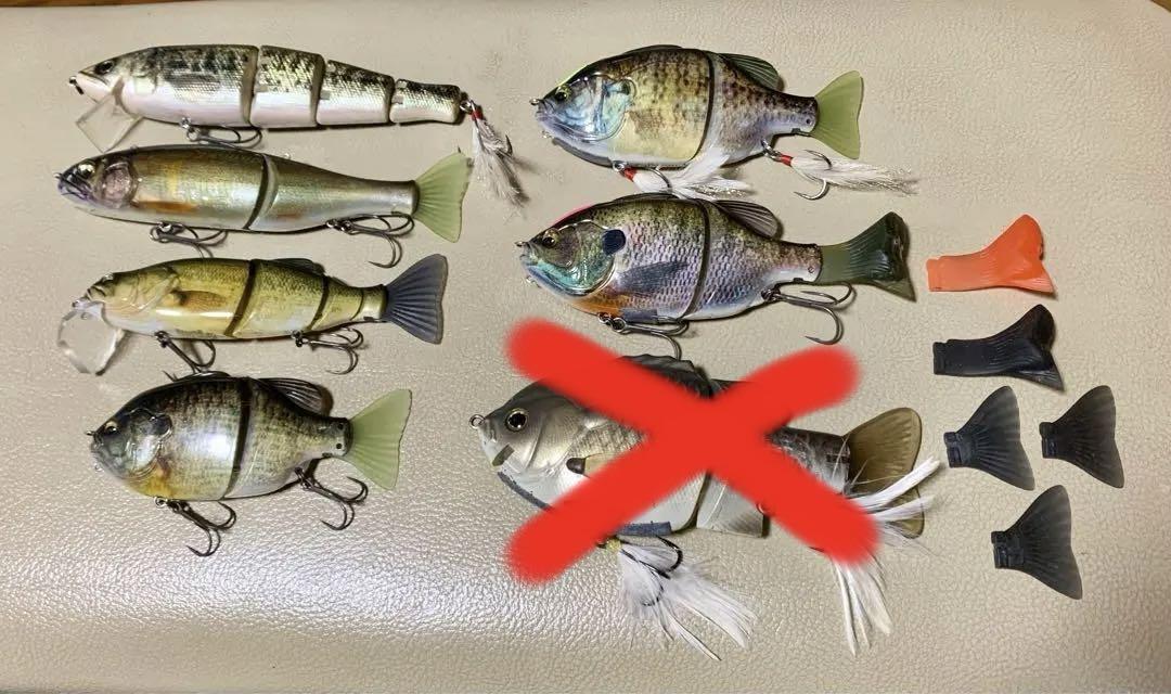 Fishing Lure Deps Imakatsu Gilroyd Etc. 6 Piece Set With Case