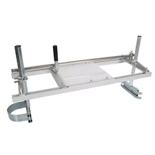 14"-36" Silver Portable Chainsaw Mill Guide Bar Aluminum Steel Planking Lumber