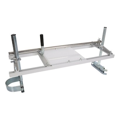 14''-36'' Silver Portable Chainsaw Mill Guide Bar Aluminum Steel Planking Lumber