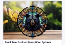 Black bear wind  spinner