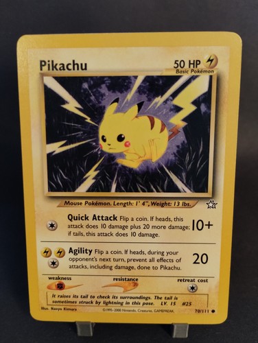 Pokemon Neo Genesis Singles Pack Fresh Pick From List