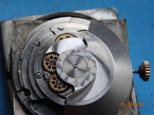 OLD RETRO SWISS Watch ATLANTA GENEVE AUTOMATIC MECHANISM MOVEMENT - Picture 12 of 12