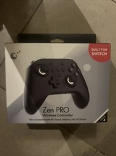   ZEN PRO Wireless Gaming Controller for Nintendo Switch, PC  iOS Android Black
