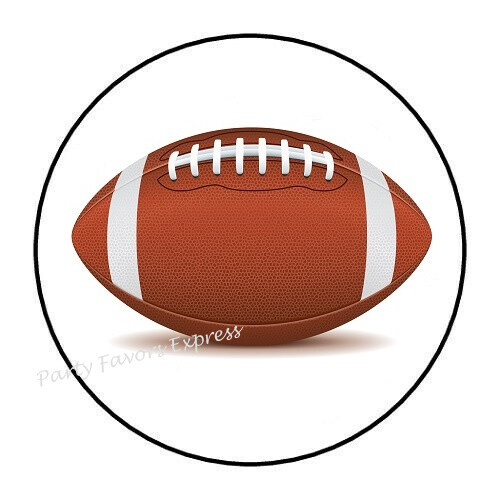 Football Envelope Seals Labels Stickers Party Favors Ebay