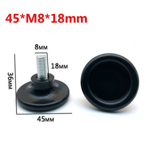 M8 M10 Adjustable Leveling Chair Leg Feet Furniture Mat Screw-in Floor Protector - Picture 3 of 5