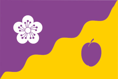 Aufkleber Flore (Northamptonshire) Fahne Flagge 30 x 20 cm Sticker Autoaufkleber