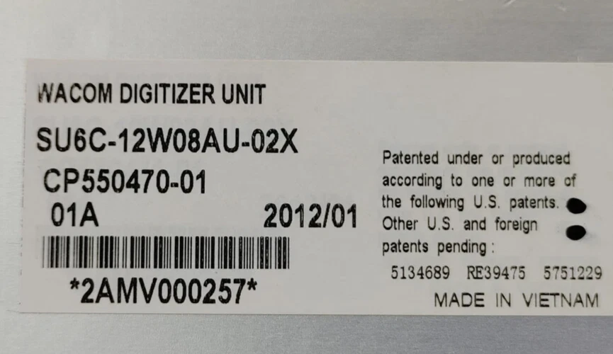 SAMSUNG 12.1" LCD Laptop Screen Display Glossy LTN121AT09 F01 - Image 3 of 3