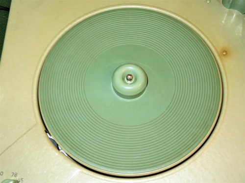PHILIPS Koffer-Plattenspieler 1007 - 4 Geschwindigkeiten Wechselautomatik defekt - Bild 5 von 7
