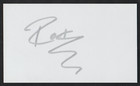 THE ROCK Dwayne Johnson SIGNED 3 x 5 Index Card Autograph PSA/DNA Certified AUTO
