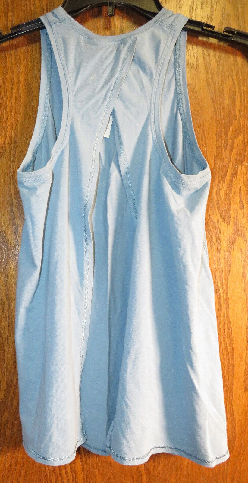 LULUS Canotta Lululemon 2 tutta legata denim heathered blu paesaggio marino cotone usata in ottime condizioni!