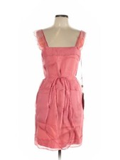 NWT Stella McCartney Women Pink Cocktail Dress 42 italian