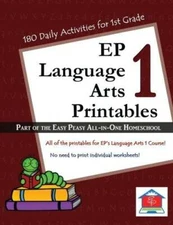EP Language Arts 1 Printables - Paperback By Rutherford, Tina - GOOD