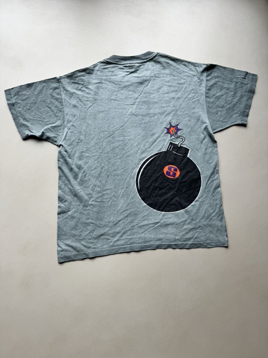 Early 90s STÜSSY Bomb Tshirt Singlestich | eBay