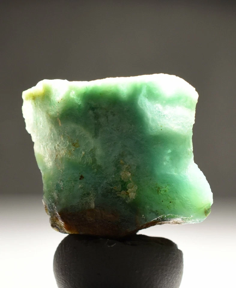 Gema Sílice Crisocola Perú Calcedonia Esmeralda Jade Color Cabujón Druzy Mineral Foto 4 de 4
