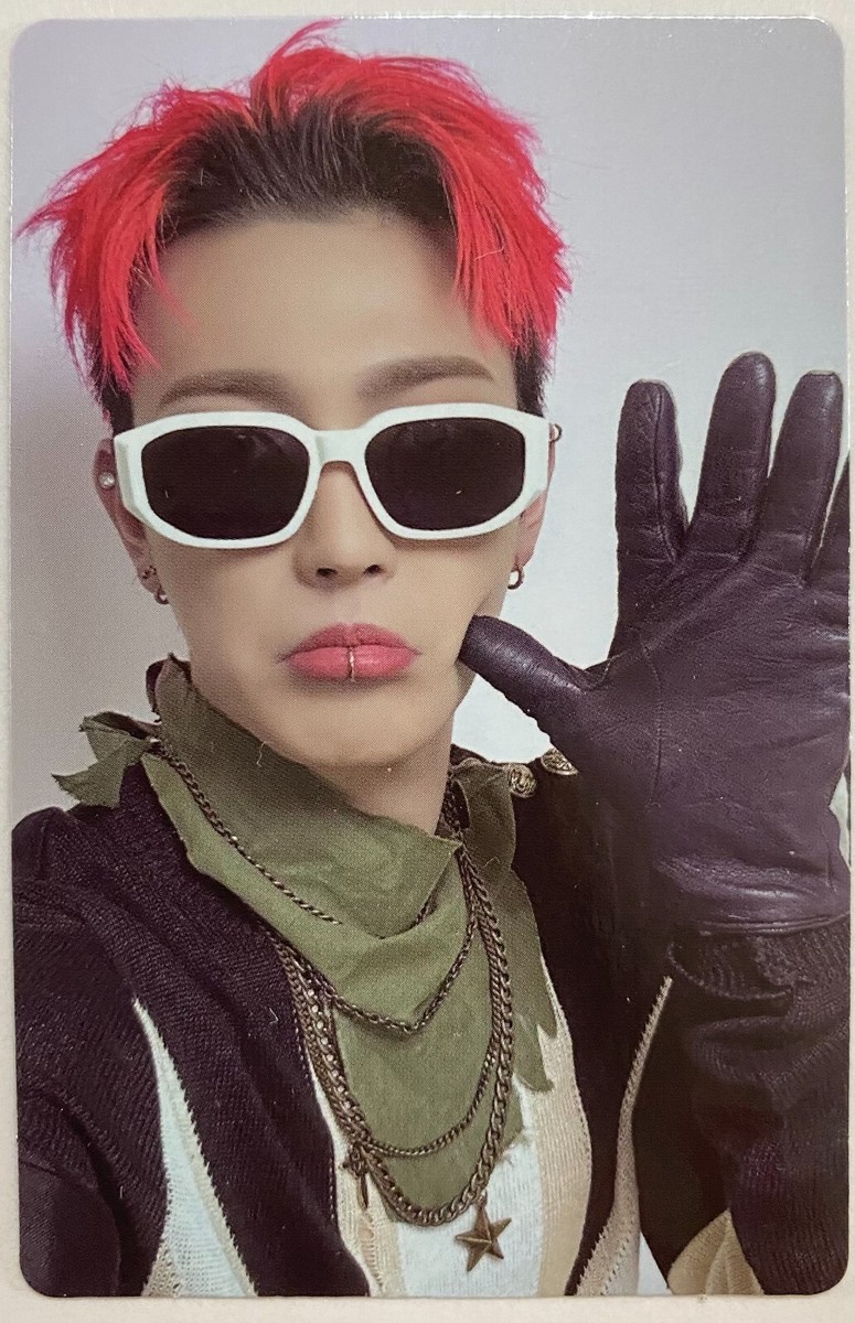アイドルグッズ ATEEZ - ATEEZ SEONGHWA outlaw cat photo OFFICIAL ATEEZ Seonghwa outlaw Makestar Lucky Draw Black Cat Version