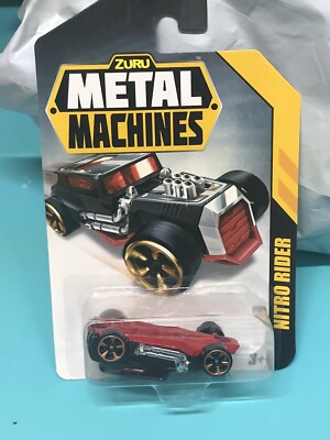 RARE-ZURU Metal Machines NITRO RIDER Diecast Toy Diecast 1:64  Upside Down