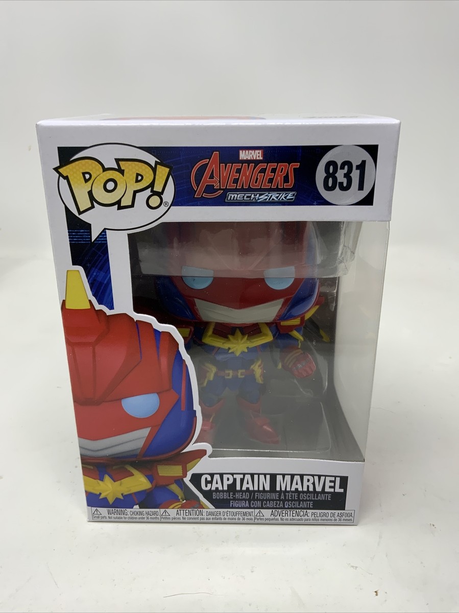 Funko POP! Movies Marvel Avengers Mech Series CAPTAIN MARVEL #831