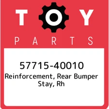 57715-40010 Toyota Reinforcement, rear bumper stay, rh 5771540010, New Genuine O