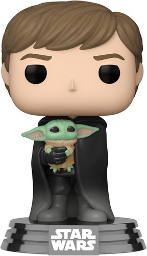 Funko Pop & T-Shirt Luke Skywalker & Grogu Size T-Shirt Adult Small New - Picture 6 of 7
