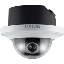 Samsung SND-3080F Flush Mount Dome Network Security Camera 600 TVL PoE WDR
