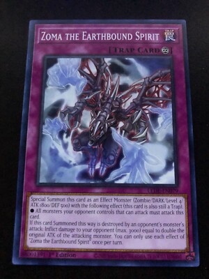 Zoma the Earthbound Spirit Legacy of Destruction LEDE-EN079 YGO TCG NM/M Regular