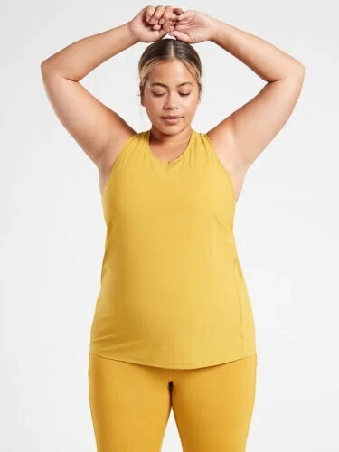Plus size yellow tank best sale top