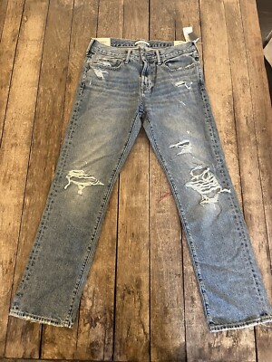Abercrombie &fitch jeans Slim Straight Light Size 31/30 NWT 