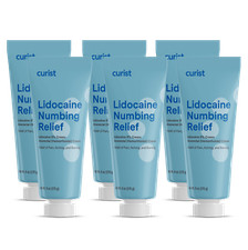 Lidocaine Cream 5  6 pack, 6 oz each 